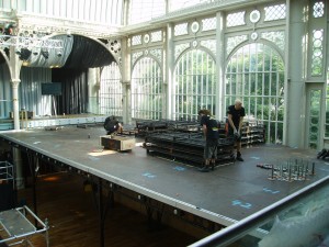 Temporary Event Stand