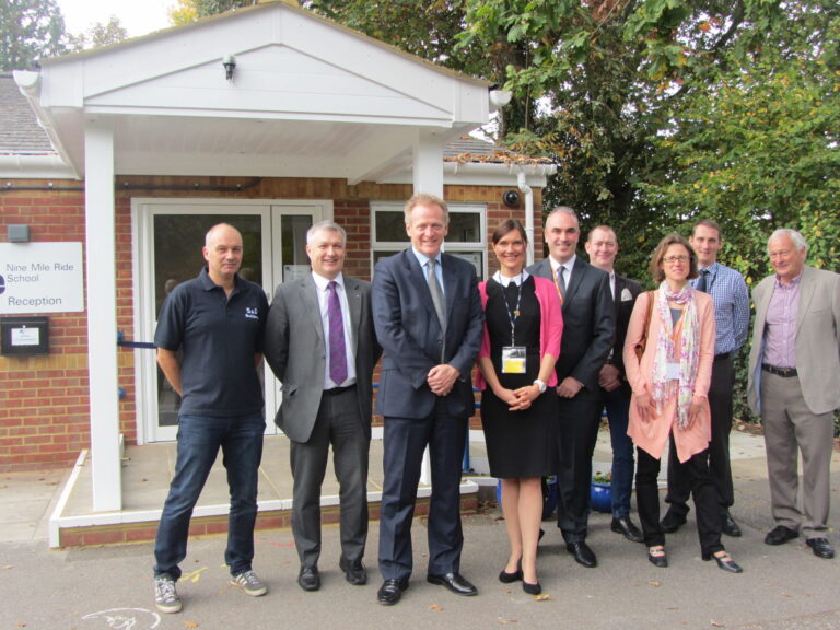 Local MP Opens Extension At Nine Mile Ride School