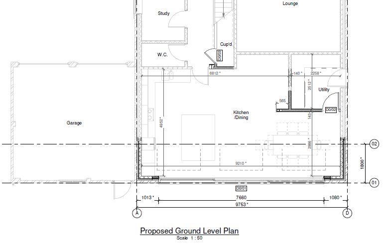 planning extension ground floor