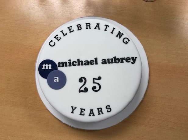 25 year cake