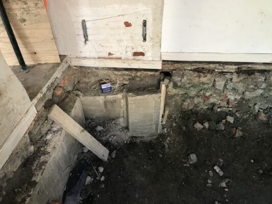 contaminated site