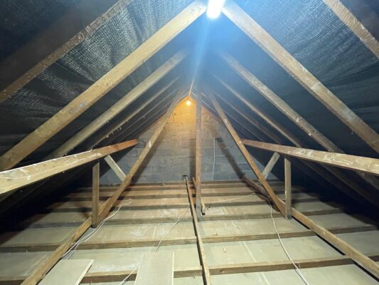 roof sagging