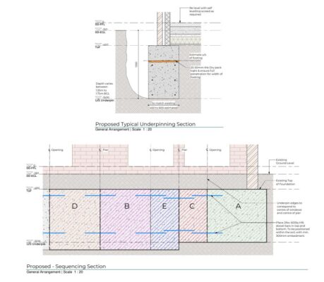 underpinning design