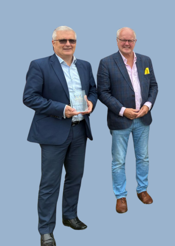 John staves and Clive jones MP