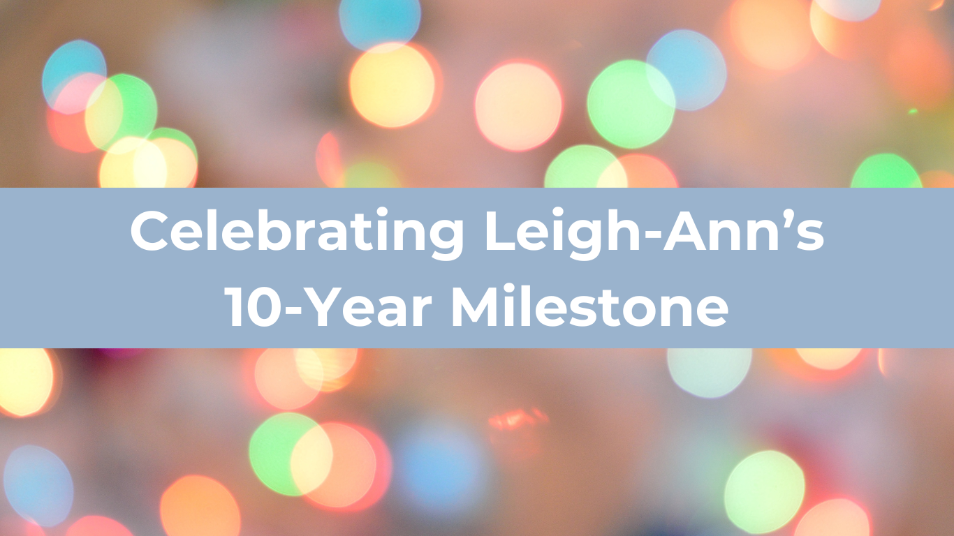 Leigh-Ann 10 years