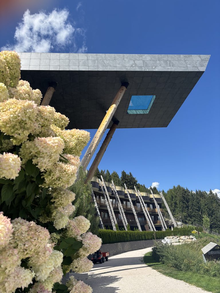 cantilevered pool